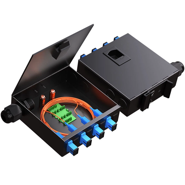 Cut the connecting optical cable