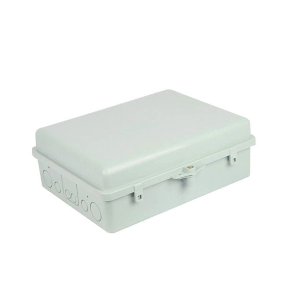 How to install the electrical distribution box using the round hole on the side